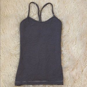 Lulu lemon power Y tank top